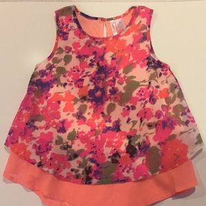 Girls Floral Blouse